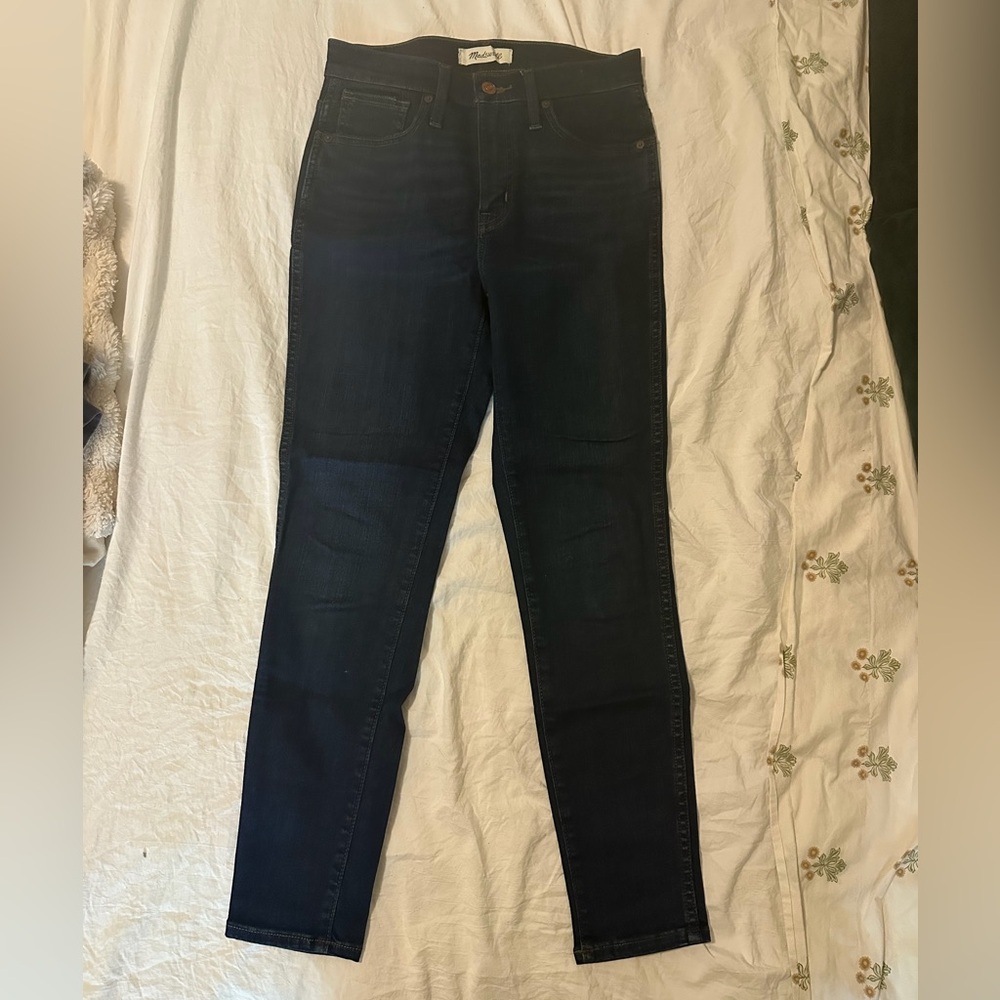 Madewell 10” high rise skinny jeans size 26 Petite